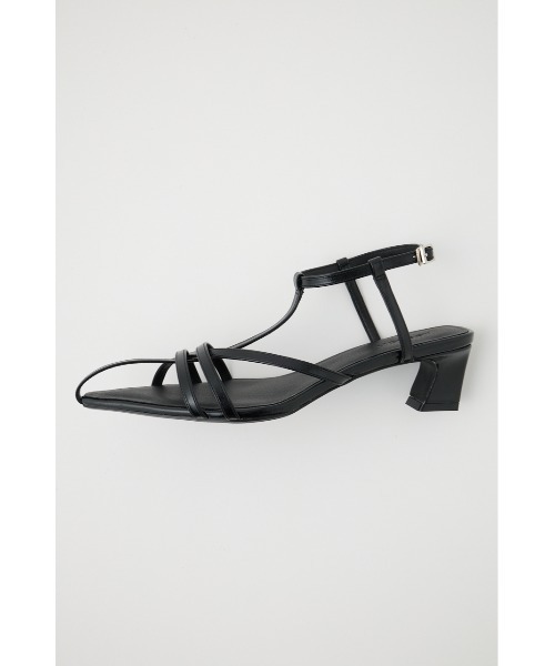 MOUSSY（マウジー） サンダル 夏 POINTED CROSS STRAP サンダル