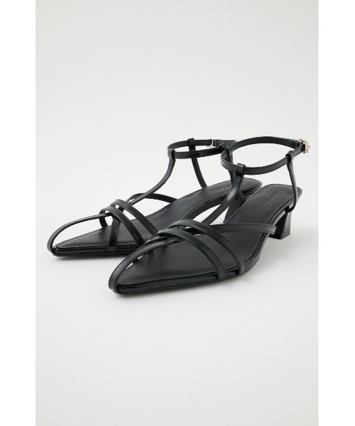 MOUSSY（マウジー） サンダル 夏 POINTED CROSS STRAP サンダル