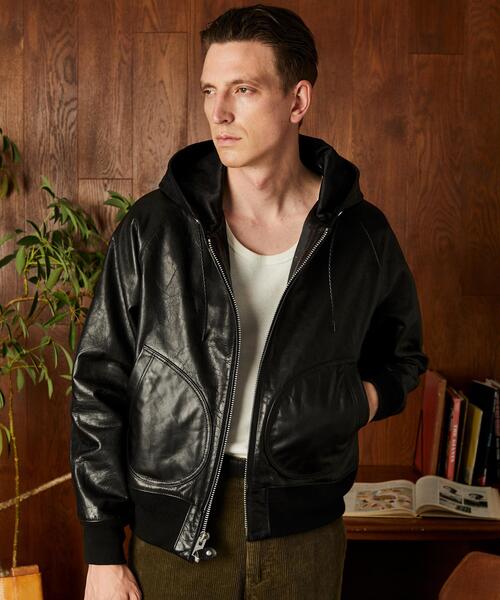 schott レザーパーカー Schott N.Y.C（ショット） 革ジャン ライダース Schott/ショット