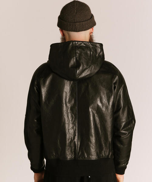 Schott・ショット・レザージャケット・羊革・Sサイズ・黒 Schott N.Y.C 革ジャン ライダース Schott/ショット/LEATHER
