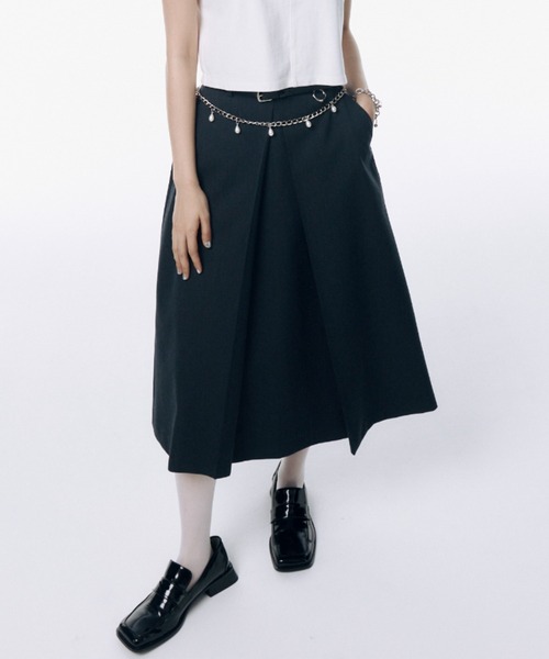 JOSE MOON（ジョゼムーン） スカート TWILL WOOL MIDI SKIRT/ツイル