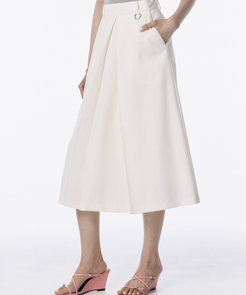 JOSE MOON（ジョゼムーン） スカート TWILL WOOL MIDI SKIRT/ツイル