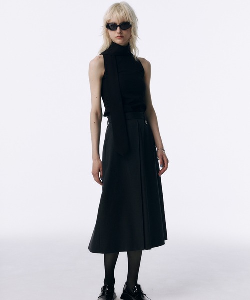 JOSE MOON（ジョゼムーン） スカート TWILL WOOL MIDI SKIRT/ツイル