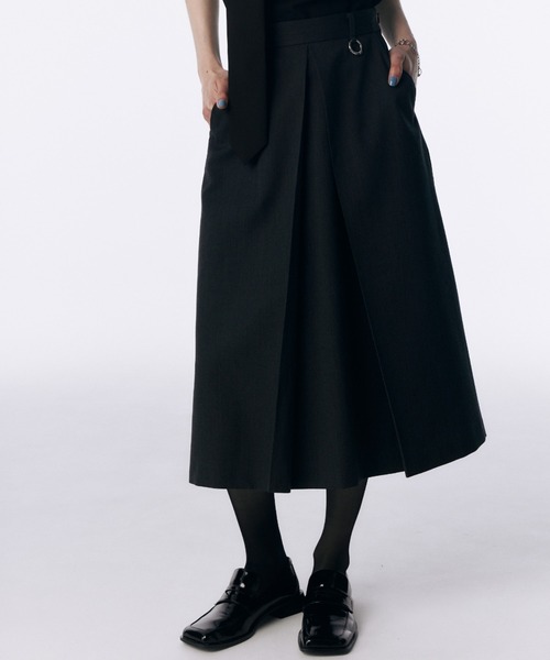 JOSE MOON（ジョゼムーン） スカート TWILL WOOL MIDI SKIRT/ツイル