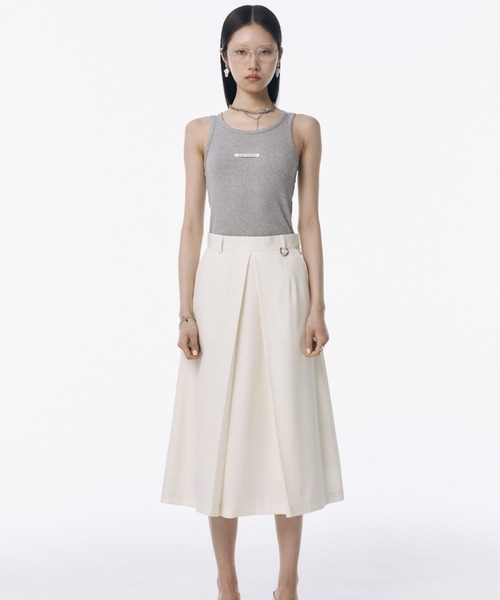 JOSE MOON（ジョゼムーン） スカート TWILL WOOL MIDI SKIRT/ツイル