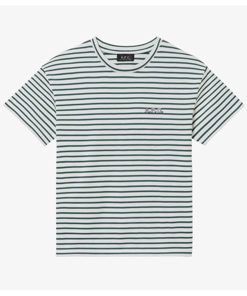 tシャツ T-SHIRT BORDURES F レディース
