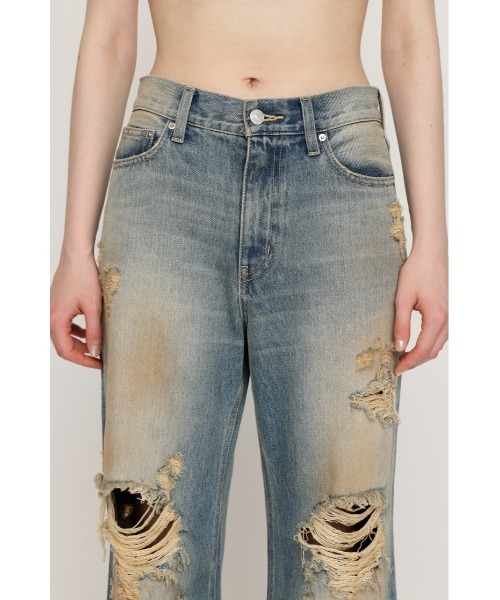 SLY ダメージデニム SLY ジーンズ デニム デニムパンツ 「再入荷」DAMAGE J/W FLARE
