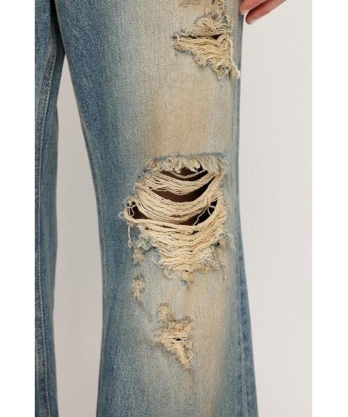 SLY ジーンズ デニム デニムパンツ 「再入荷」DAMAGE J/W FLARE