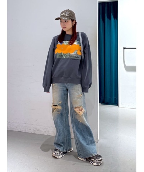 SLY デニム DAMAGE J/W FLARE PT-C SLY | DAMAGE J／W FLARE PT-C (フレア ) |SHEL'TTER WEBSTORE