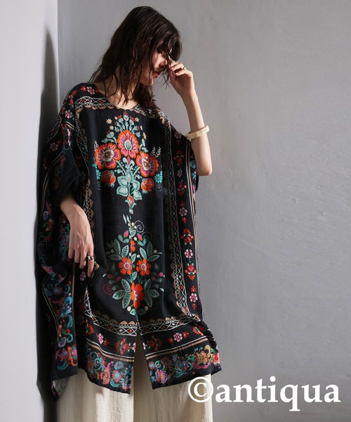 ANTIKBATIKアンティックバティック チュニックワンピース Sサイズ 6001206_0.jpg