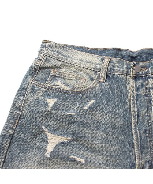mnml（ミニマル） ジーンズ 「mnml」ULTRA BAGGY DISTRESSED DENIM 「I