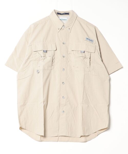 「BEAMS BOY」 半袖シャツ SMALL ベージュ レディース