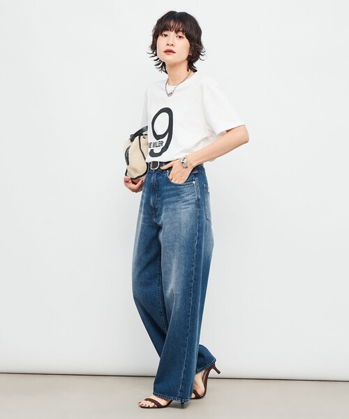 Rie Miller ジーンズ デニム デニムパンツ 「RM denim」ソフトルーズ