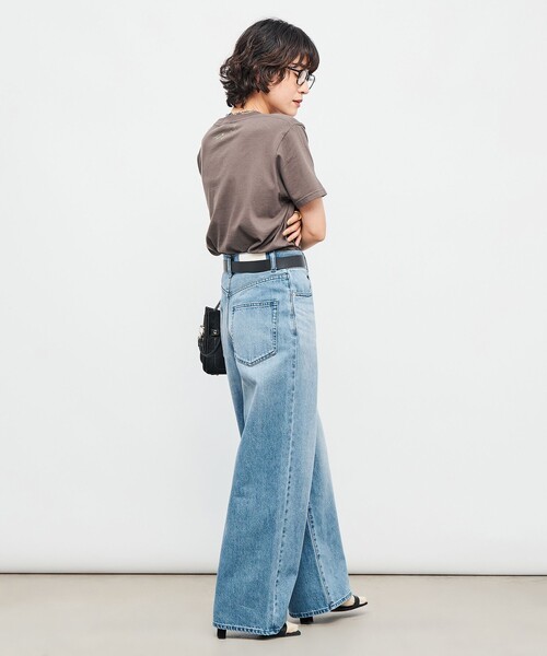 RNA ルーズストレートデニムMサイズ　 レディース Rie Miller（リエミラー） ジーンズ デニム デニムパンツ 「RM denim