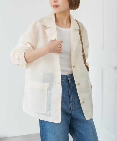 Spick & Span ネイビー テーラードジャケット Spick and Span ダブル 紺ブレ テーラード ジャケット ブレザー