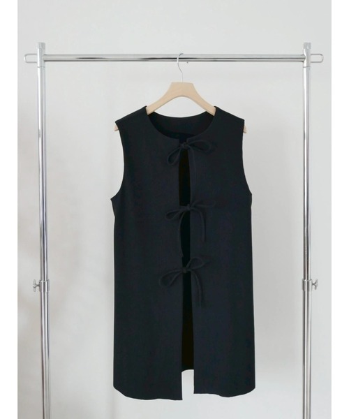TRUNC Smooth Rib 2way Ribbon Tops レディース : ZOZOTOWN Yahoo!店