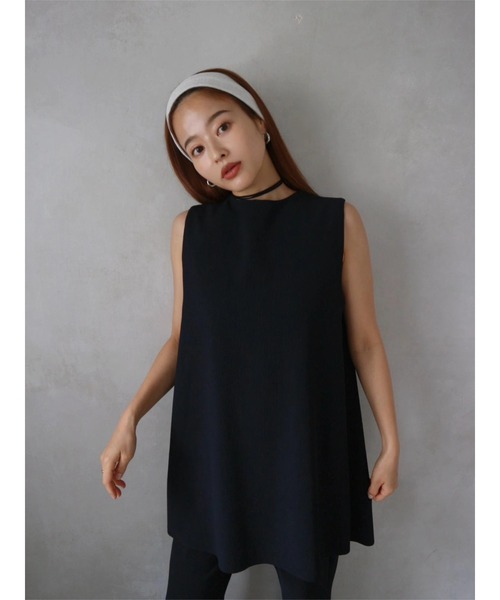 TRUNC Smooth Rib 2way Ribbon Tops レディース : ZOZOTOWN Yahoo!店