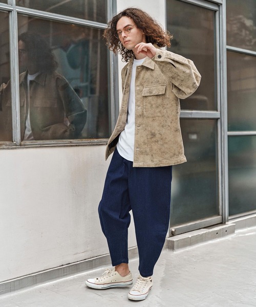 CAMBIO（カンビオ） ジーンズ mp13972- Fleece Lining Denim Curve