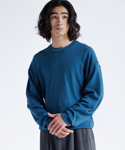 SINSS セーター ニット High gauge crew neck knit / ハイゲージクルー 