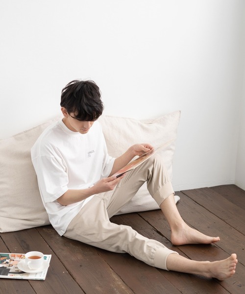 「Rocky Monroe」 イージーパンツ S ネイビー メンズ_画像2