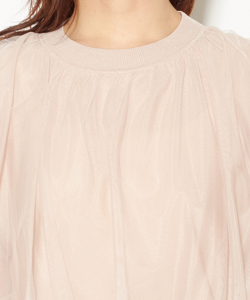 「TIARA」 半袖ニット FREE ホワイト レディース_画像7