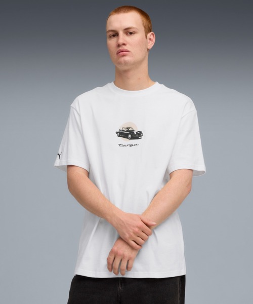 PUMA（プーマ） tシャツ メンズ ポルシェレガシー タルガ 半袖 Tシャツ