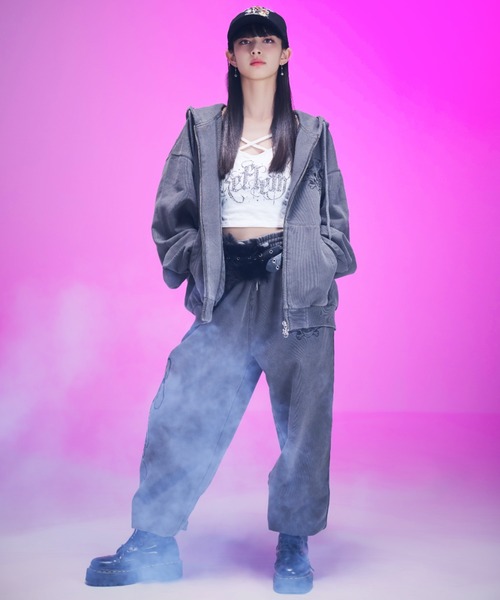 A'gem 9（エージェムナイン） パーカー A'GEM/9 × .kom 「A'GEM/9/エー