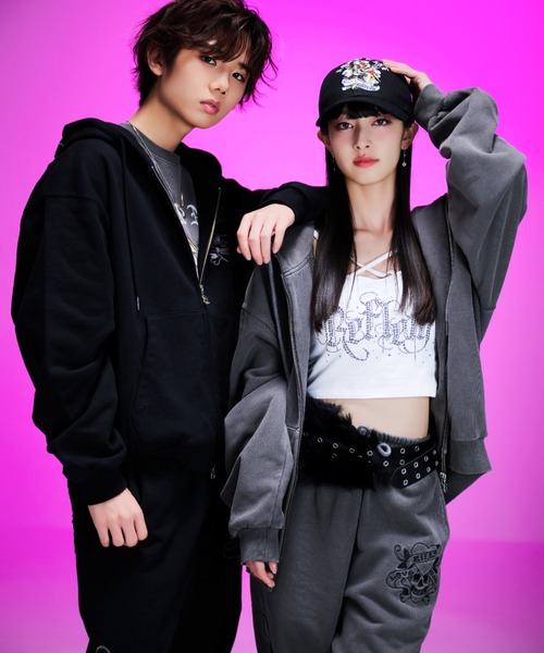 A'gem 9（エージェムナイン） パーカー A'GEM/9 × .kom 「A'GEM/9/エー