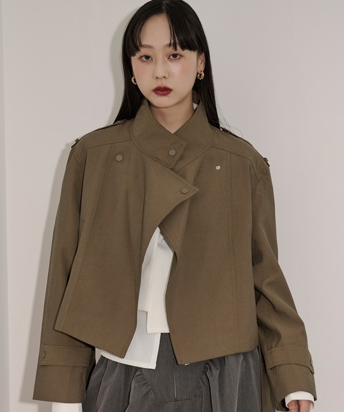 Ezick トレンチコート コート mulchway jacket トレンチショート