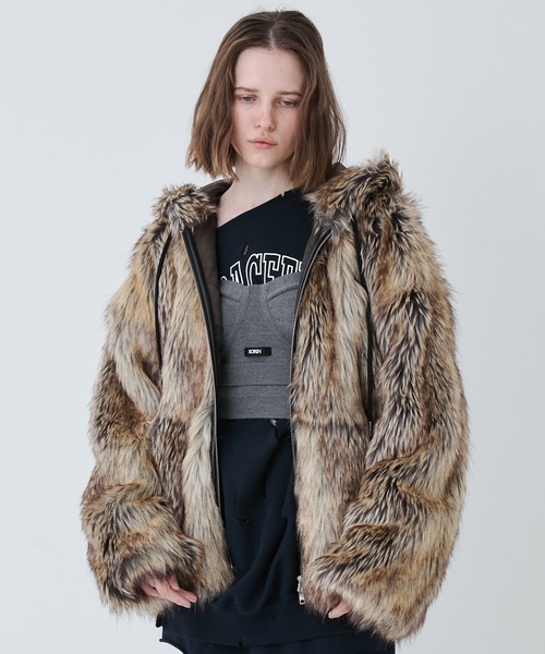 SORIN ソリン ロングファーフーディーブルゾン SORIN（ソリン） コート アウター Long Fur Hoodie Blouson/ロング