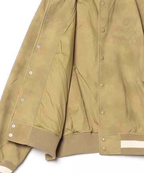 コート ジャケット AAPE VARSITY JACKET メンズの画像