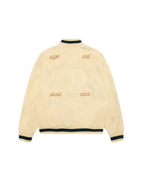 コート ジャケット AAPE VARSITY JACKET メンズの画像