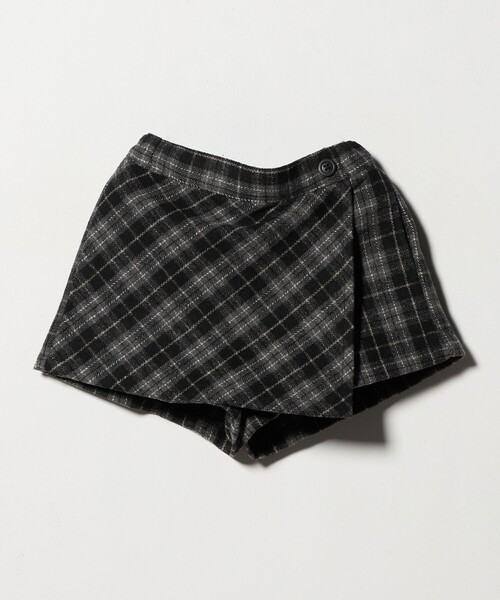 【新品未使用 】shéller グラフチェック ラップキュロット タグ付き green label relaxing（グリーンレーベルリラクシング） パンツ
