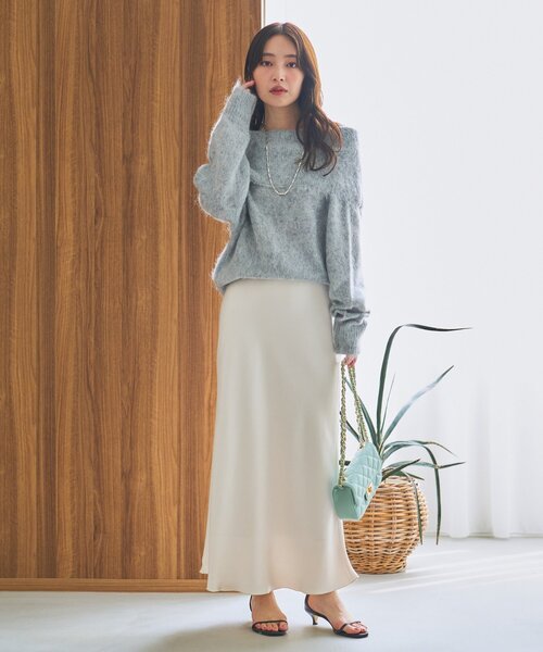 【最強愛されニット】オフショルシャギーニット La boutique BonBon（ラブティックボンボン）の「【最強愛されニット