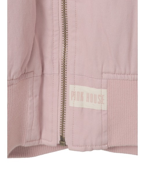 PINK HOUSE（ピンクハウス） ブルゾン アウター バラ園うさぎ刺繍