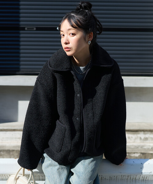 FREAK'S STORE（フリークスストア） ブルゾン アウター 丸襟 カット