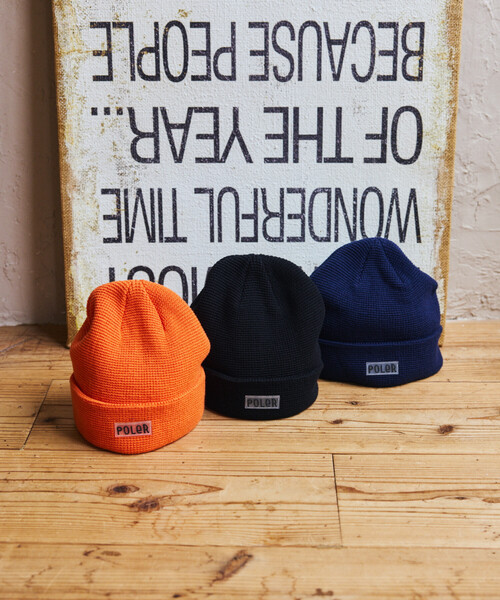 POLeR（ポーラー） ニット帽 ニットキャップ × FREAK'S STORE/ポーラー