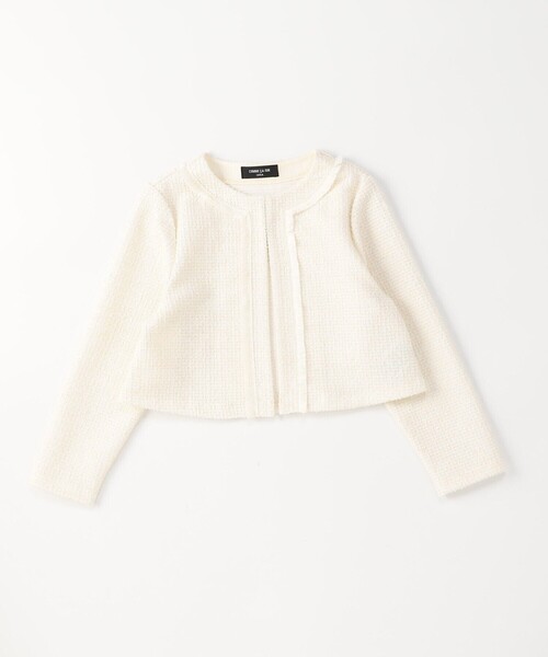新品！ハンガー付】○○miki HOUSE○○ウール素材のボレロ○140 ニット