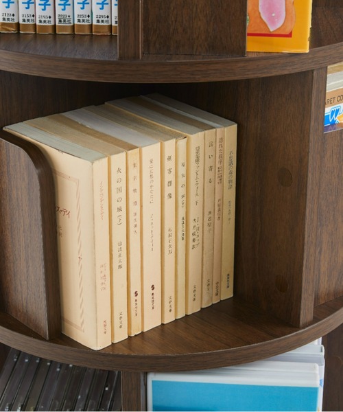 家具 回る本棚 / 収納ラック　4段_18