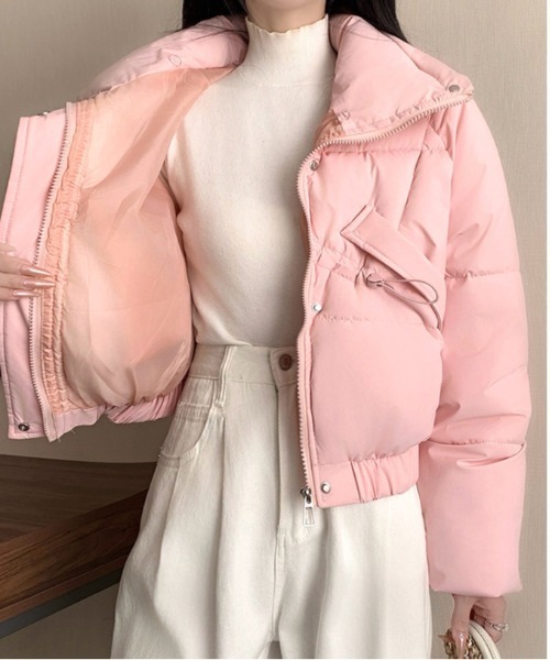 ＆soiree（アンドソワレ） ダウンコート ダウンジャケット ショート丈