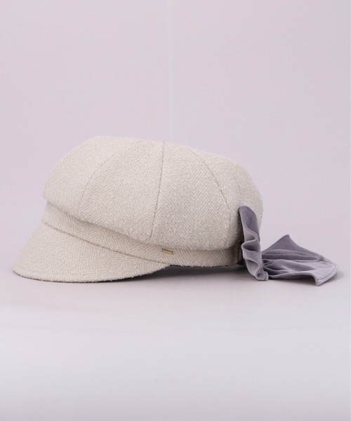 CA4LA（カシラ） 帽子 キャスケット MILA RIBBON CAS2 レディース