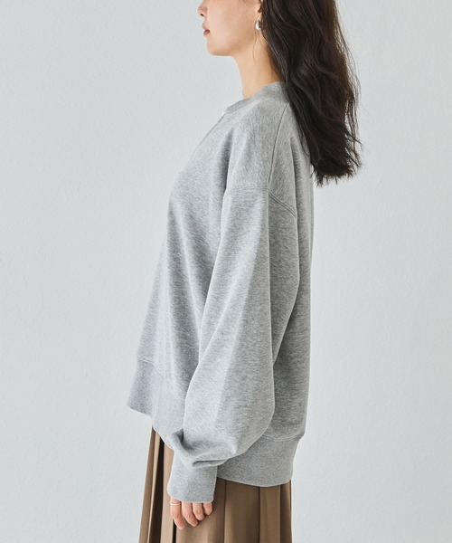 「LAVEANGE」 スウェットカットソー 3L ブラック レディース_画像3