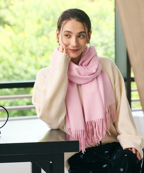 BEAUTY＆YOUTH UNITED ARROWS ストール マフラー カシミヤ メランジ