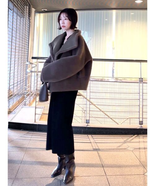 LAGUNAMOON（ラグナムーン） ワンピース ビックカラーメタルボタン