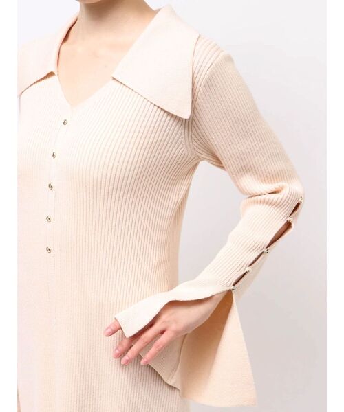 LAGUNAMOON（ラグナムーン） ワンピース ビックカラーメタルボタン