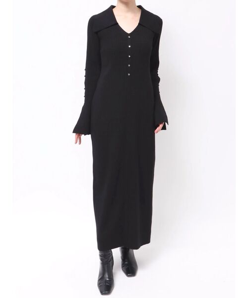 LAGUNAMOON（ラグナムーン） ワンピース ビックカラーメタルボタン