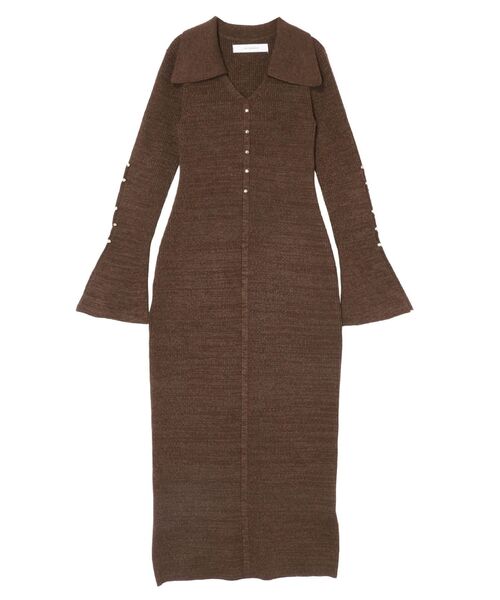 LAGUNAMOON（ラグナムーン） ワンピース ビックカラーメタルボタン