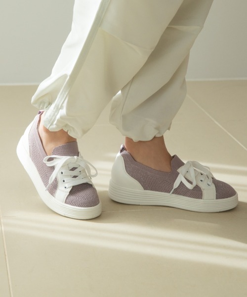 「HEAL ME」 シューズ 25.0cm ピンク レディース_画像9