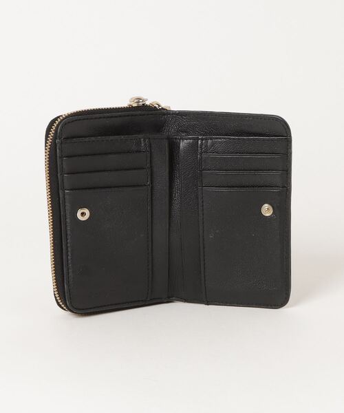 新品　シーバイクロエ　See by Chloé 黒 レザー 三つ折り財布 SEE BY CHLOE（シーバイクロエ） 財布 F ブラック レディース