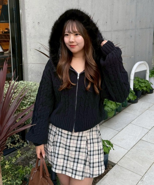 continuer de NICE CLAUP パーカー 「マシュマロタッチ」ケーブル